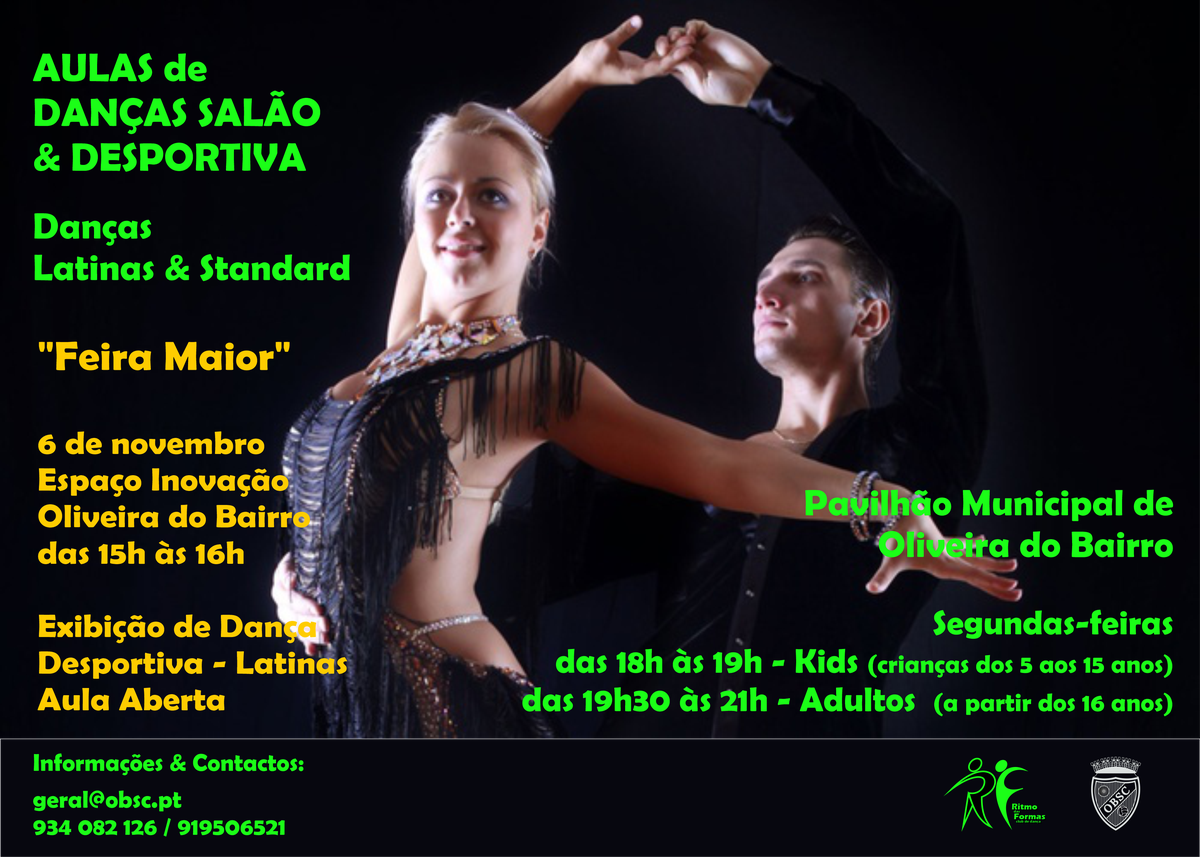 Danças Latinas: mais uma das novidades do Oliveira do Bairro SC