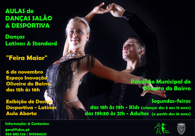 Danças Latinas: mais uma das novidades do Oliveira do Bairro SC