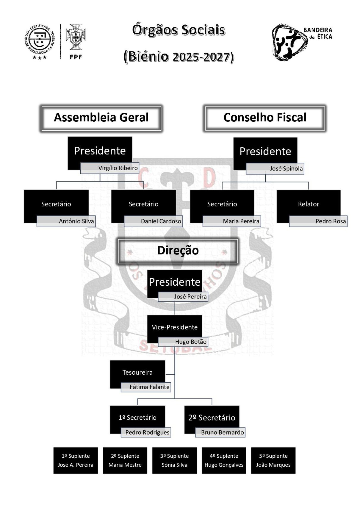 Orgãos Sociais