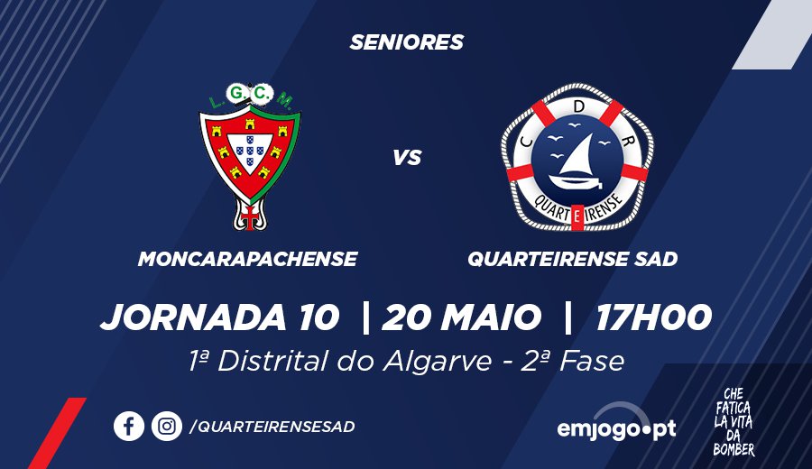 Jornada 10: Moncarapachense vs Quarteirense SAD