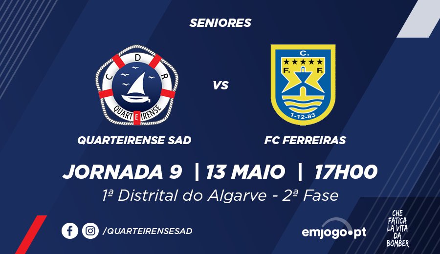 Jornada 9: Quarteirense SAD vs Ferreiras