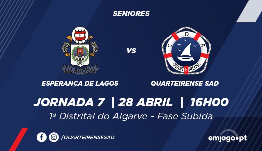 J7: Esp. Lagos vs Quarteirense SAD