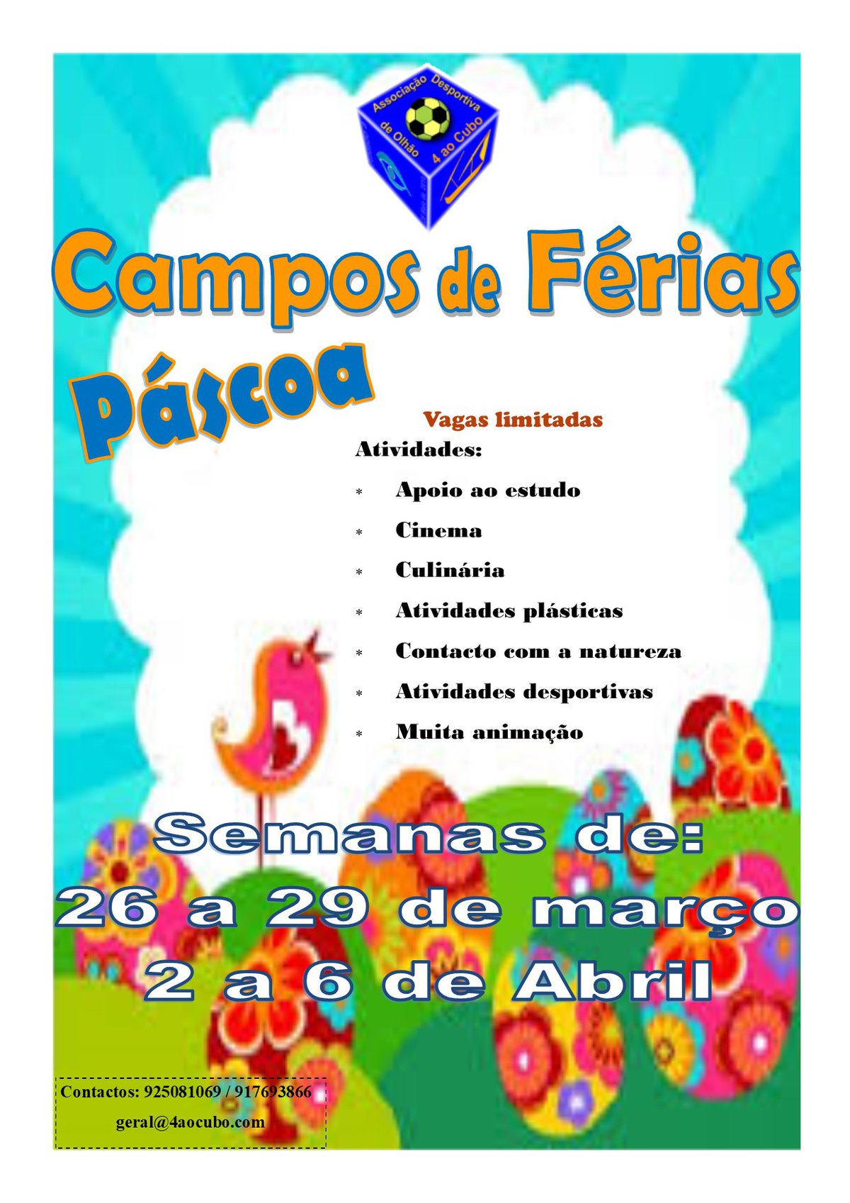 Campo de Férias Páscoa