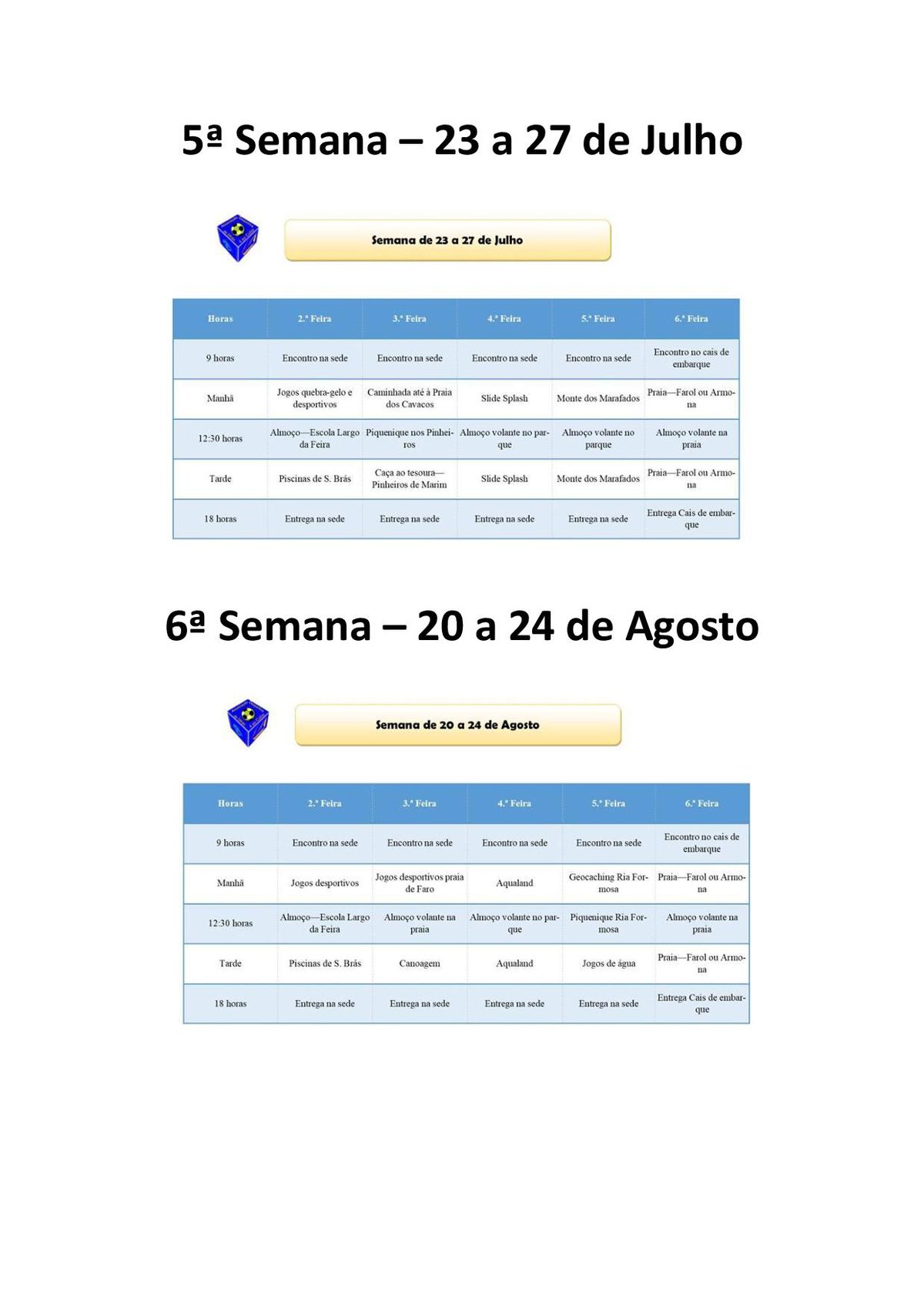 Campo de Férias