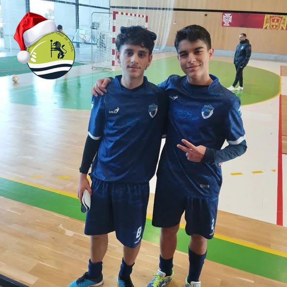 Atletas no Torneio Interassociações de Futsal Masculino Sub 15
