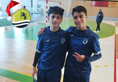 Atletas no Torneio Interassociações de Futsal Masculino Sub 15