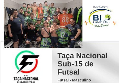 Iniciados (Sub-15) na Taça Nacional