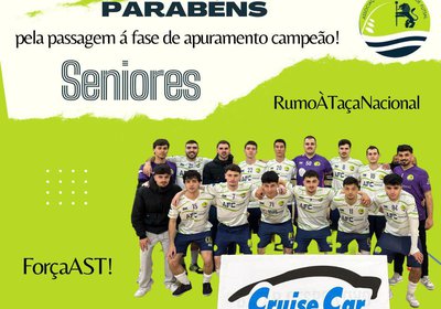 Séniores na fase de apuramento de Campeão
