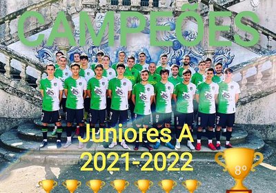 Juniores A - Sagram-se Campeões Distritais!!!