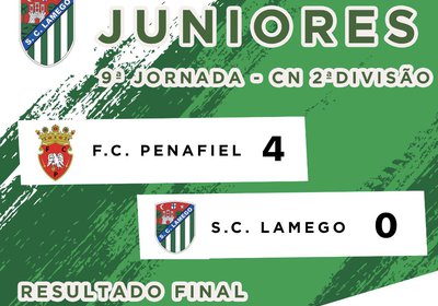🟢 SC Lamego - Juniores - 9 Jornada ⚪