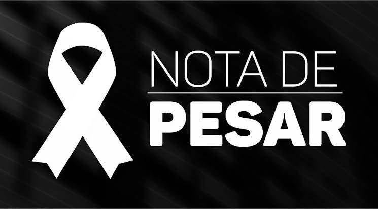 Nota de pesar.