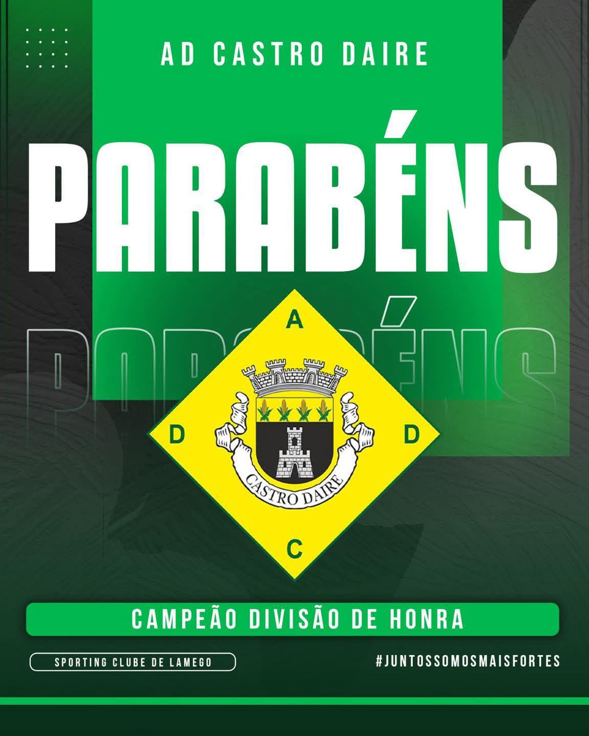 Parabéns AD Castro Daire