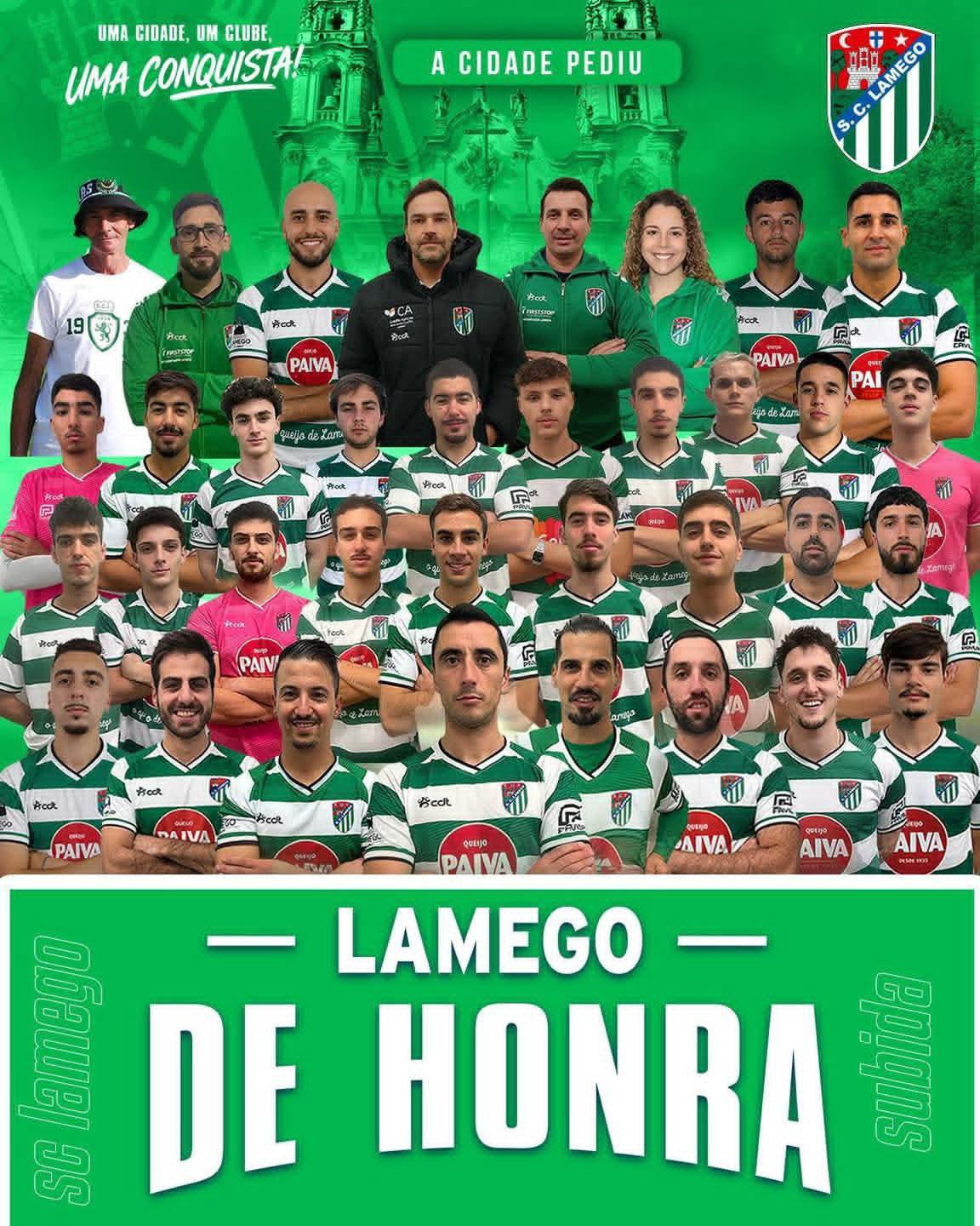 Lamego pediu… e a cidade respondeu. 💚