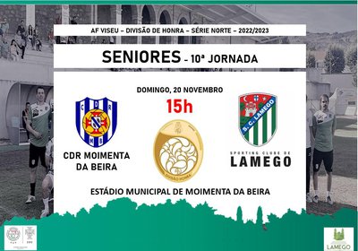 🟢 SC Lamego - Seniores - 10ª Jornada ⚪