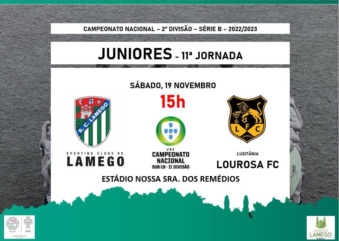 🟢 SC Lamego - Juniores - 11ª Jornada ⚪
