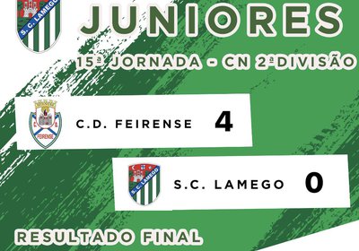 🟢 SC Lamego - Juniores - 15 Jornada ⚪