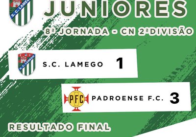 🟢 SC Lamego - Juniores - 8 Jornada ⚪️