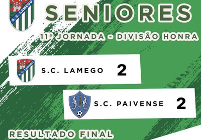 🟢 SC Lamego - Seniores - 11 Jornada ⚪