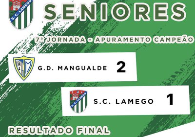 🟢 SC Lamego - Seniores - 7 Jornada ⚪