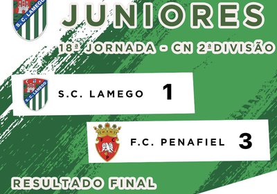 🟢 SC Lamego - Juniores - 18 Jornada ⚪