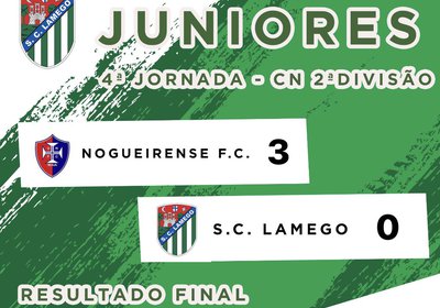🟢 SC Lamego - Juniores - 4 Jornada ⚪