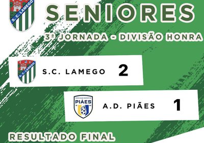 🟢 SC Lamego - Seniores - 3 Jornada ⚪