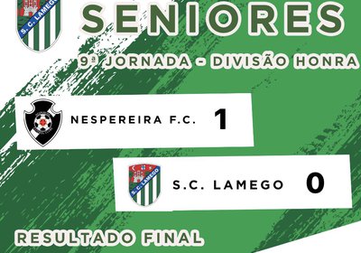 🟢 SC Lamego - Seniores - 9 Jornada ⚪