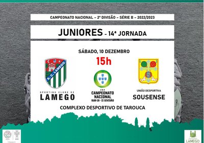 🟢 SC Lamego - Juniores - 14ª Jornada ⚪