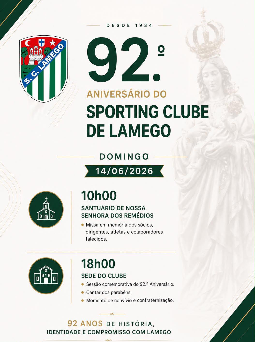 92º Aniversário Sporting Clube de Lamego