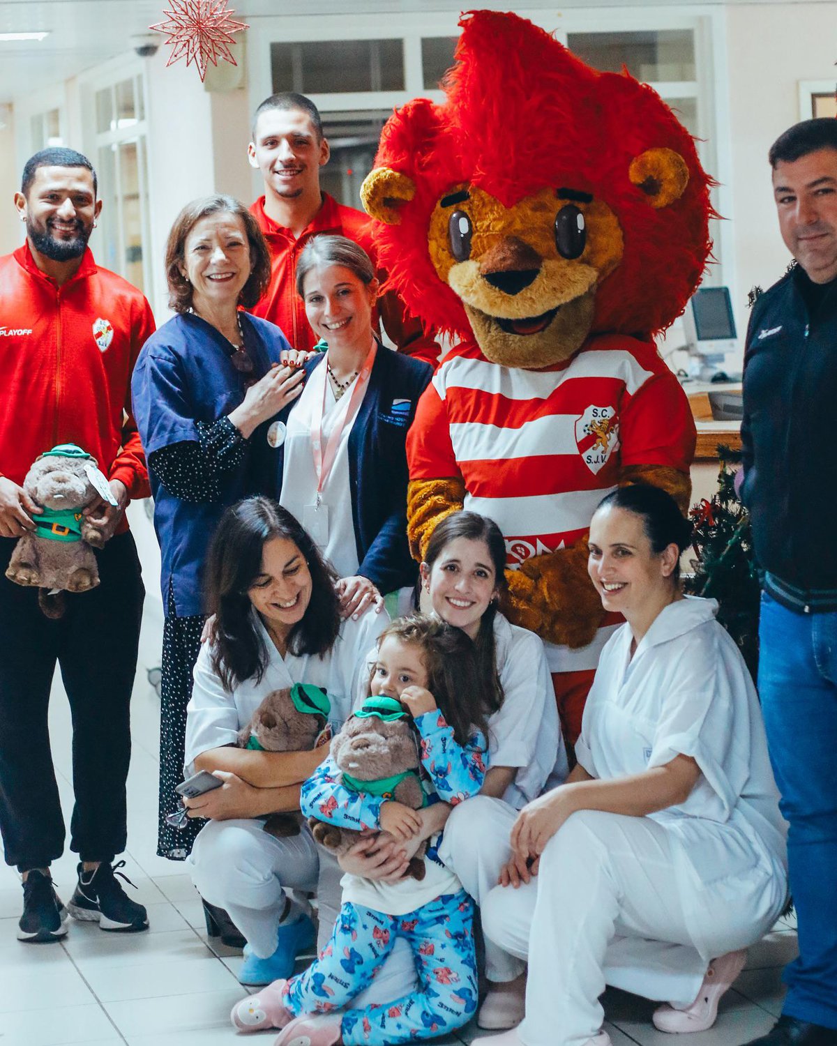 Uma visita especial que encheu o coração.