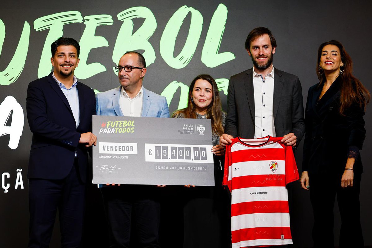 O concurso “Futebol para Todos” da FPF é nosso!