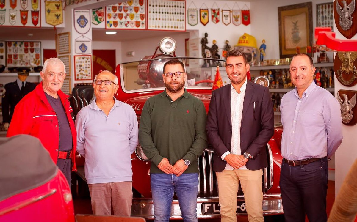 Apoio aos Bombeiros.