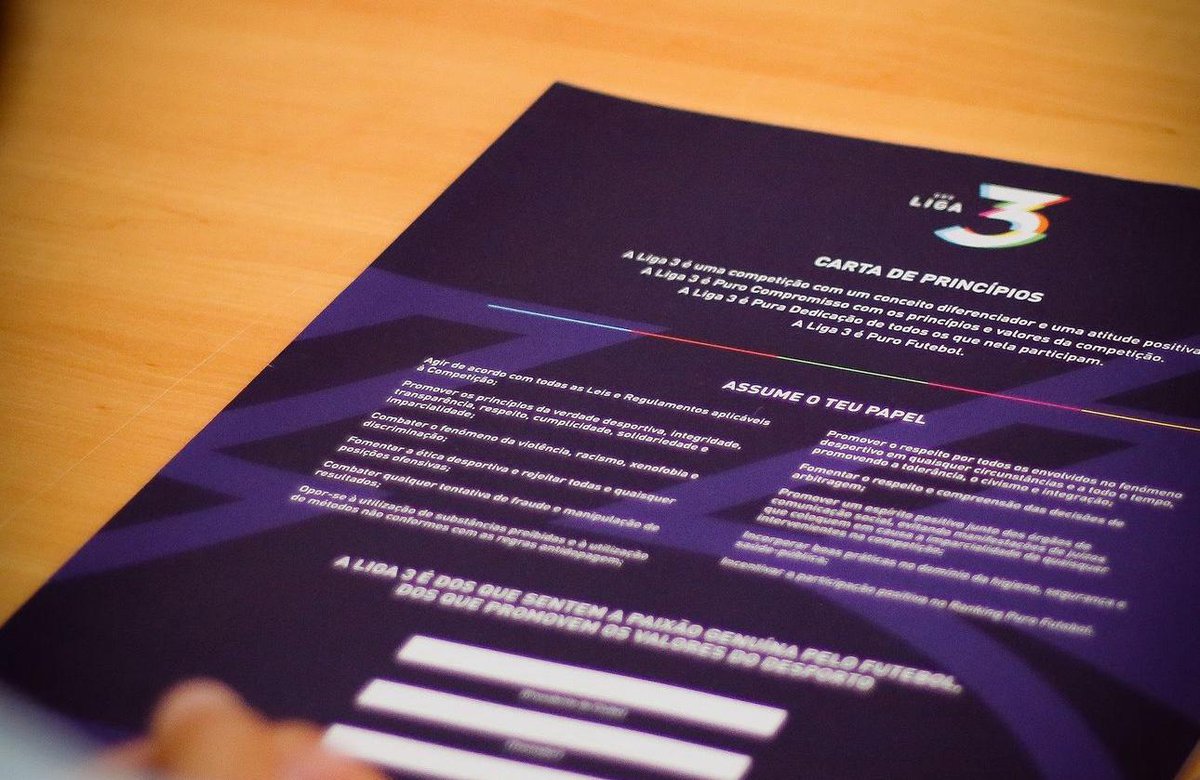 Carta de princípios e valores