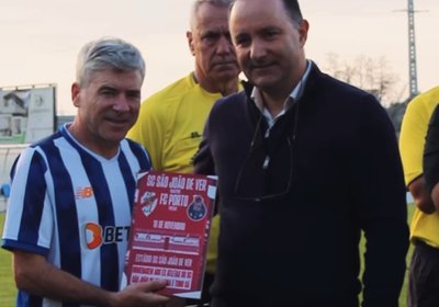 Jogo de homenagem aos ex-atletas veteranos