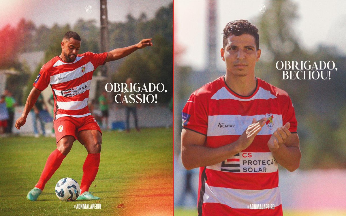 Cássio e Bechou deixam o SC São João de Ver