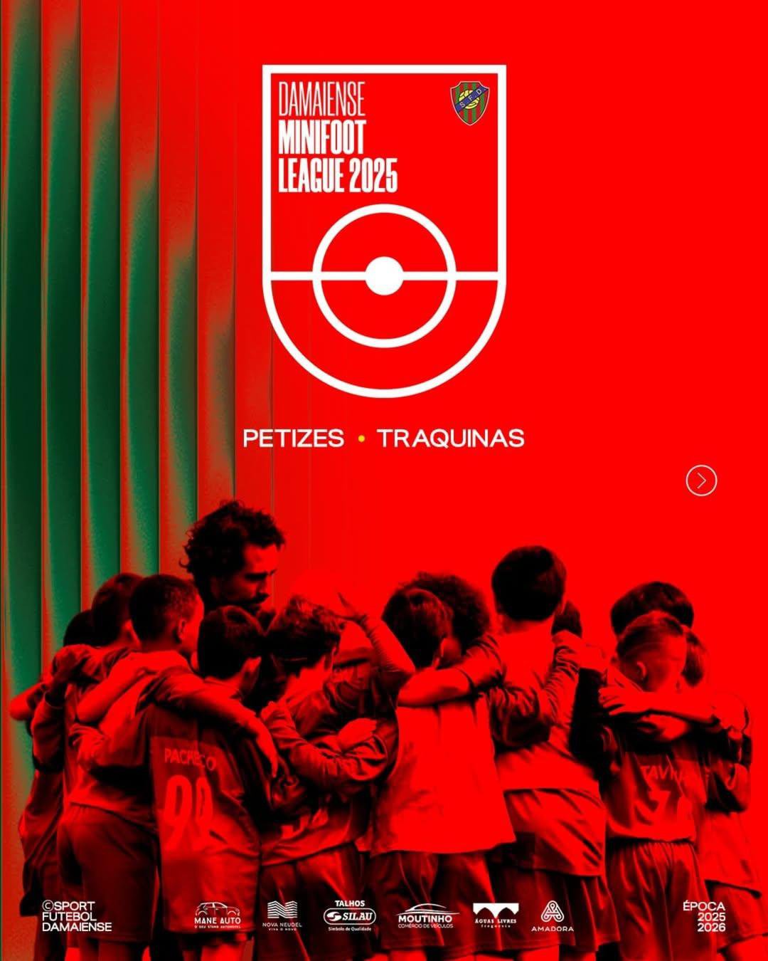 ⚡ Está a chegar a Damaiense Minifoot League 2025!