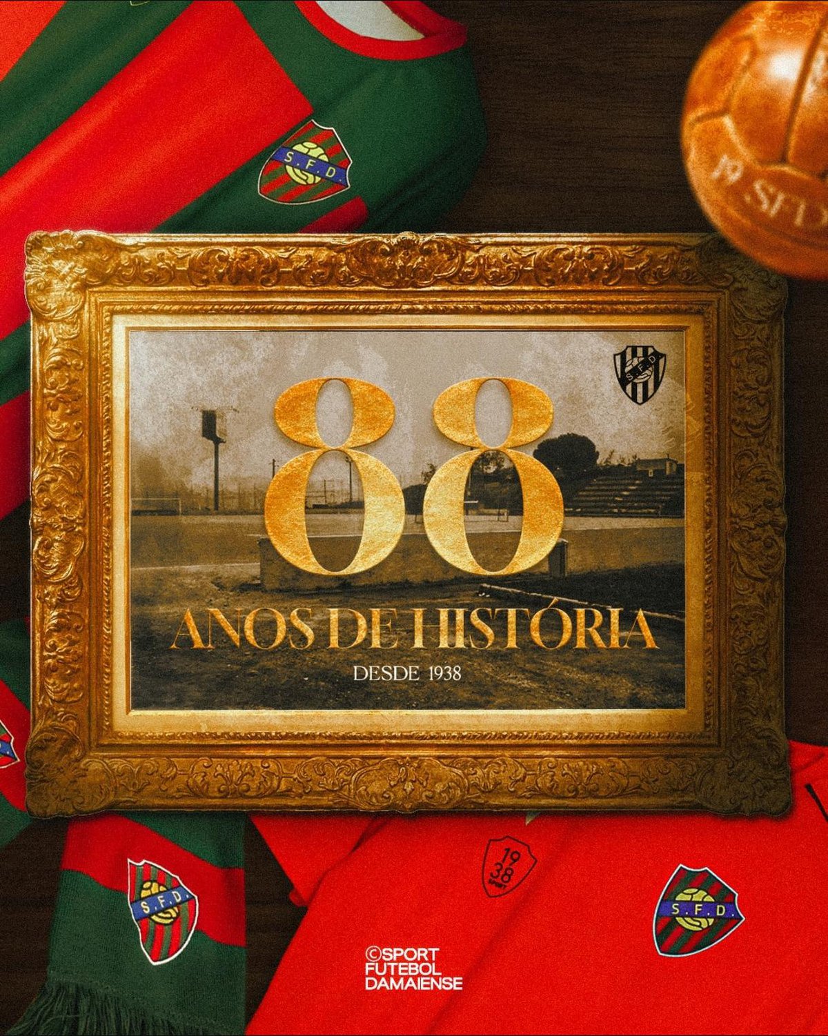 88 Anos de História 💚♥️