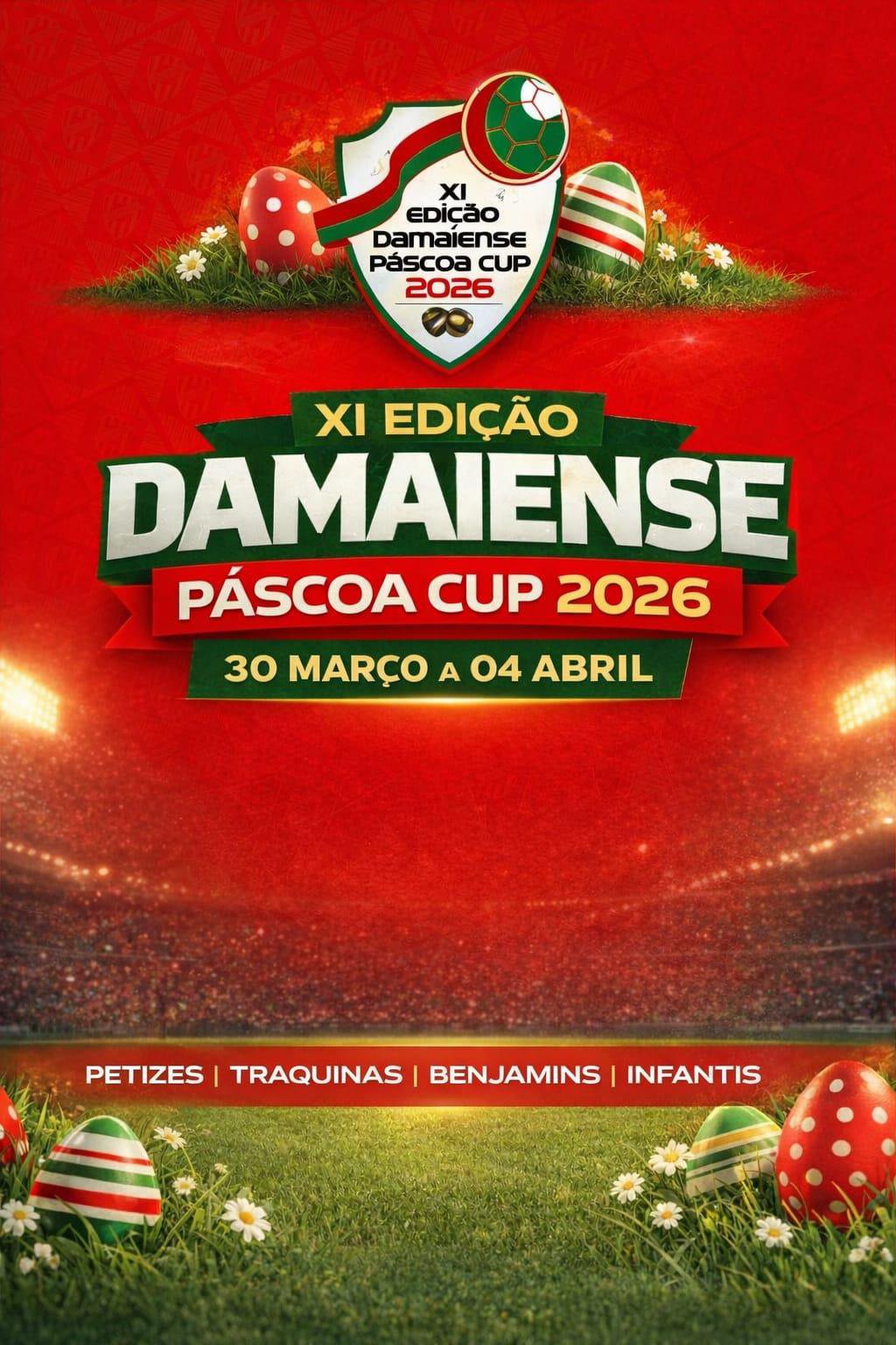 XI Edição Damaiense Páscoa CUP 2026