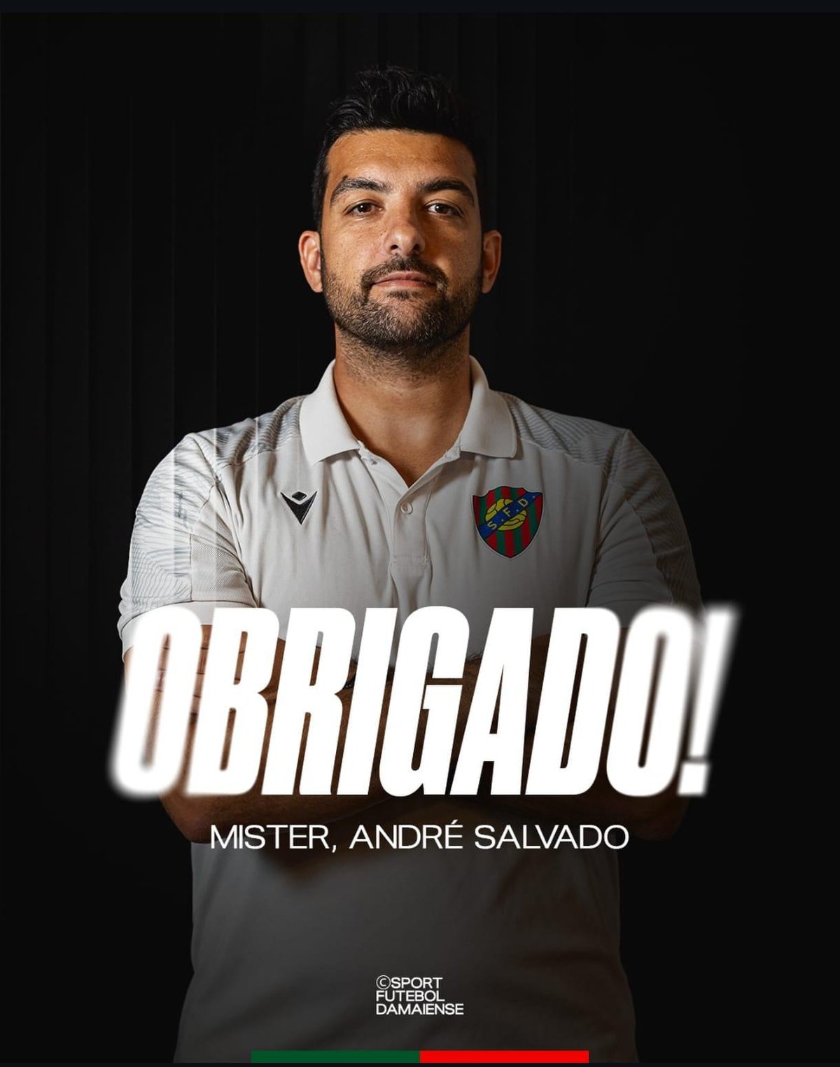 André Salvado deixa funções no Sport Futebol Damaiense