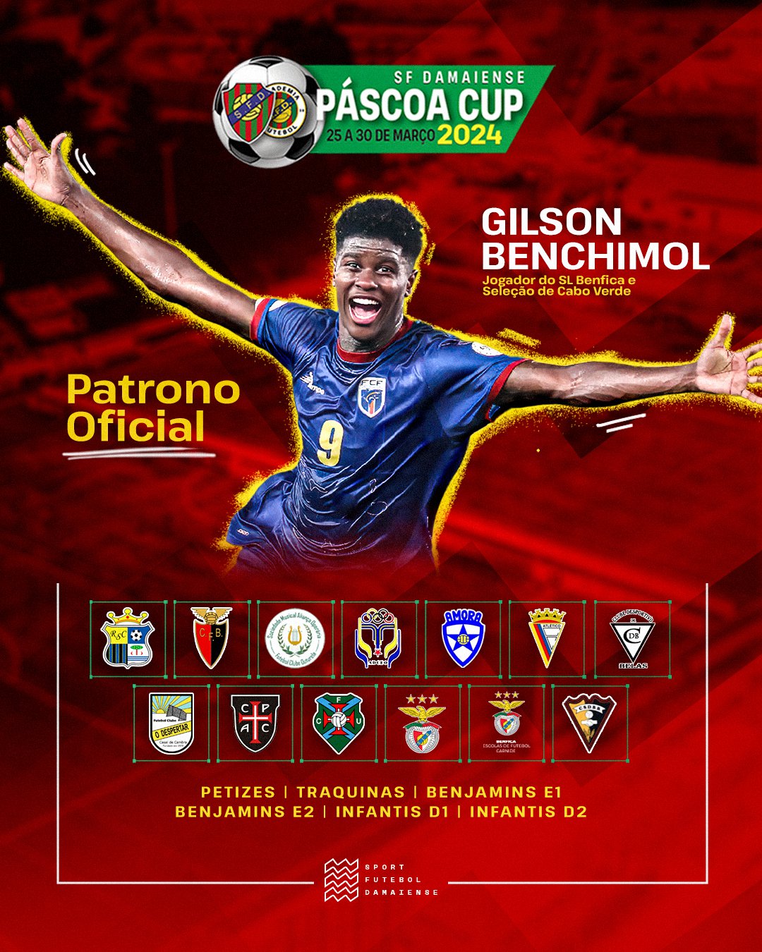 Patrono Oficial SF Damaiense Páscoa Cup 2024
