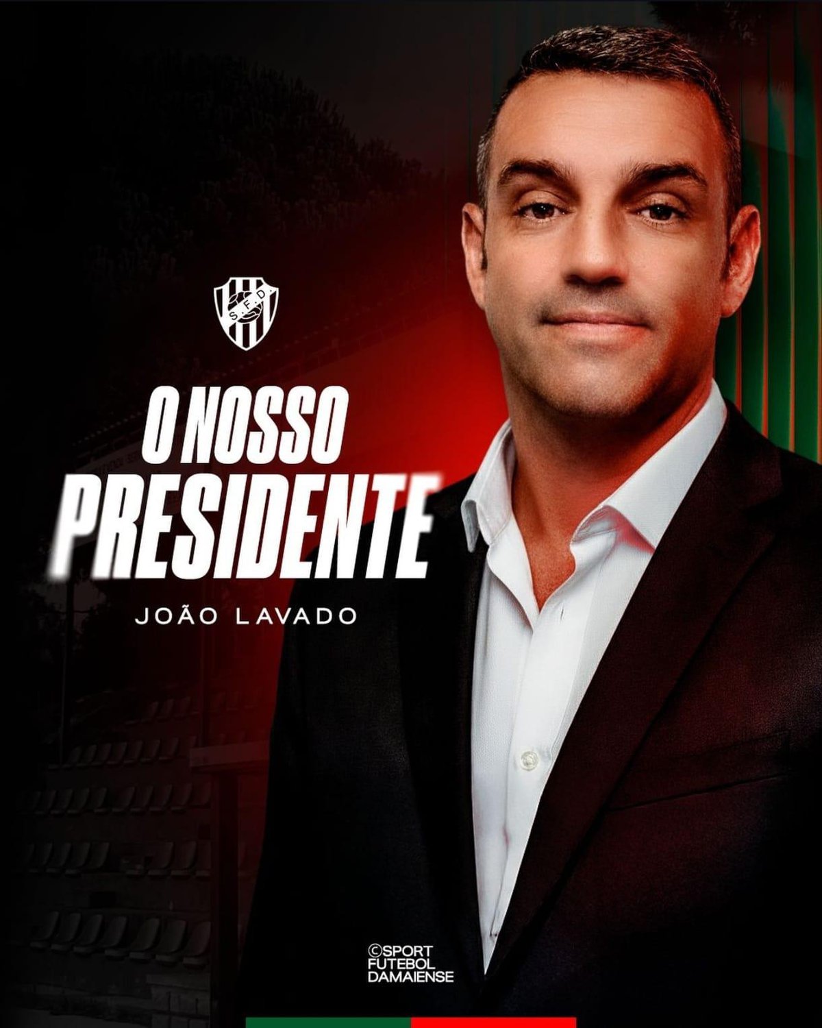 João Lavado é o novo Presidente do Sport Futebol Damaiense