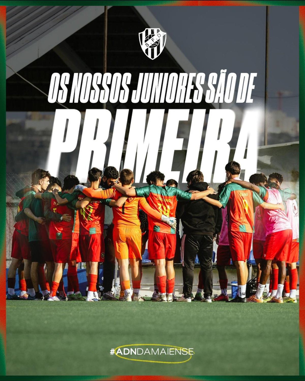 ​​​​​​​Os nossos Juniores são de 1.ª! 🏆