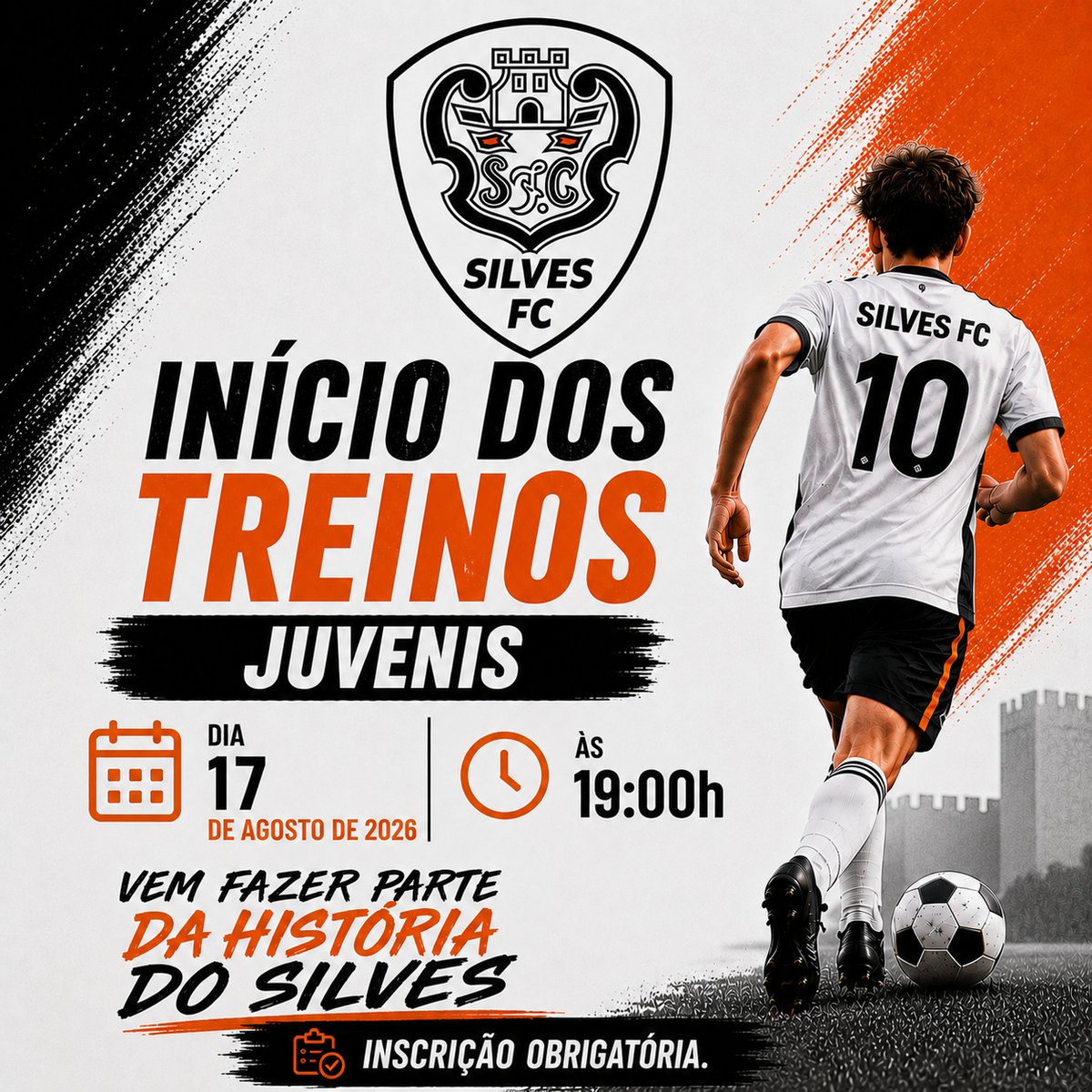 Inicio dos Treinos Juvenis