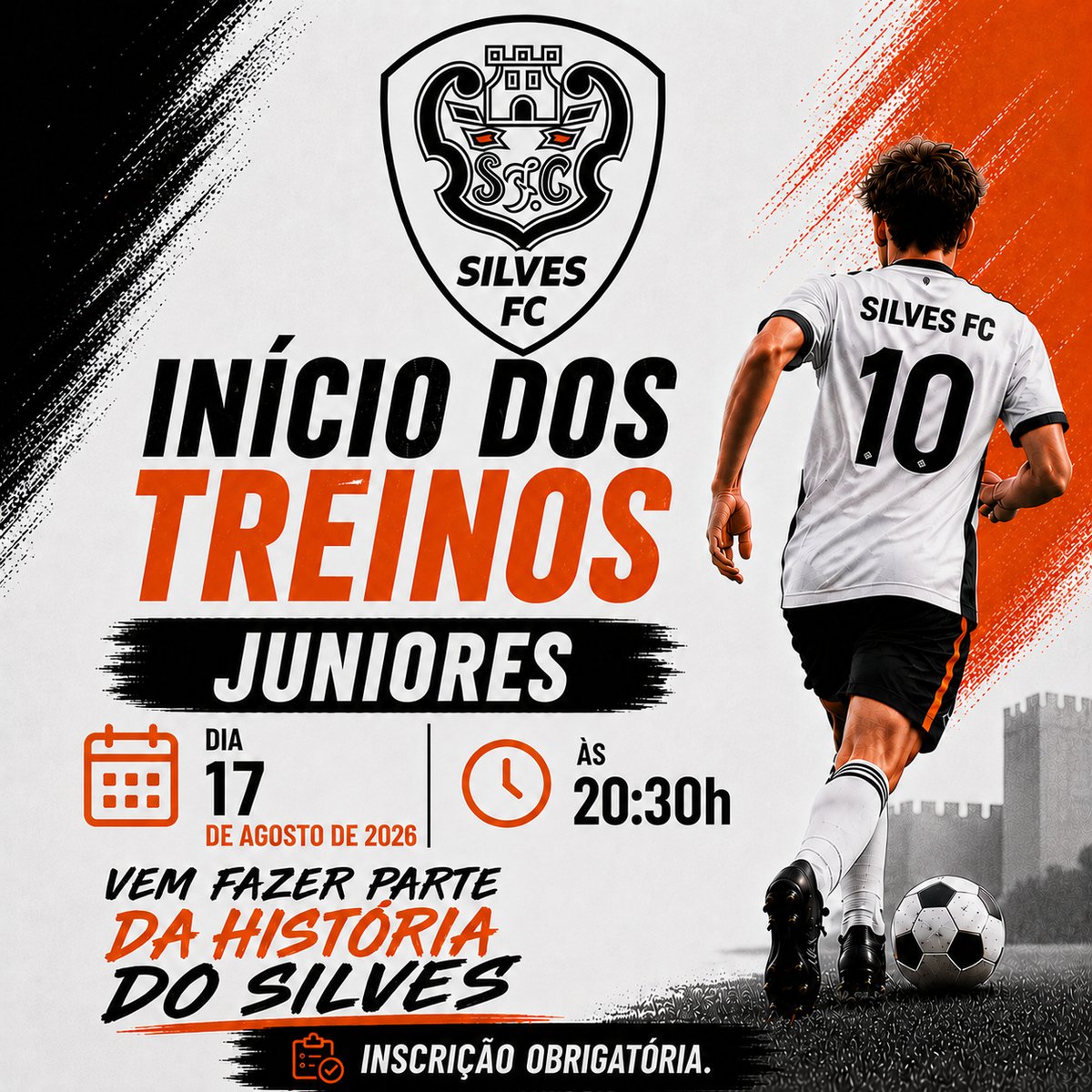 Inicio dos Treinos Juniores
