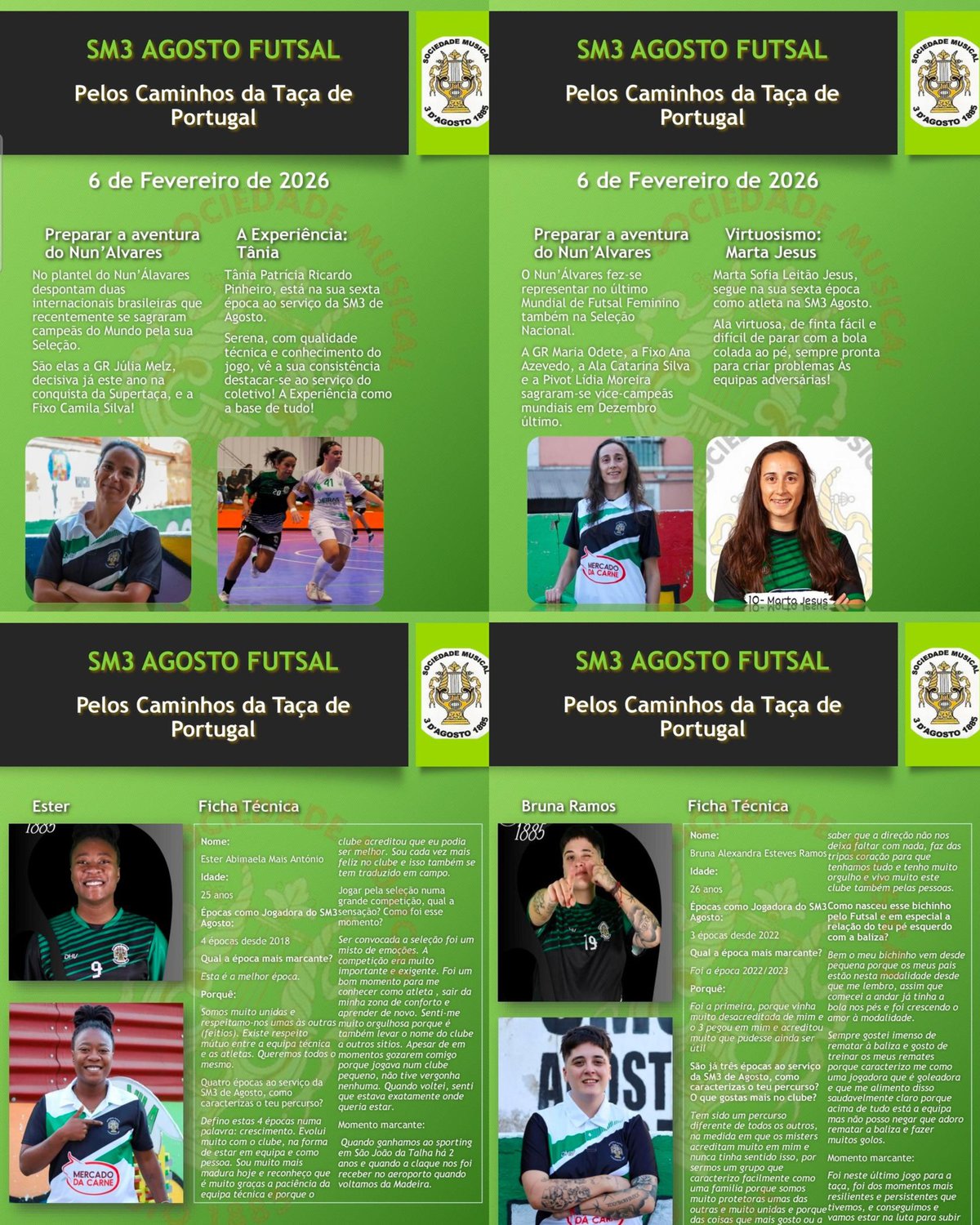 Pelos Caminhos da Taça de Portugal - 6 de Fevereiro