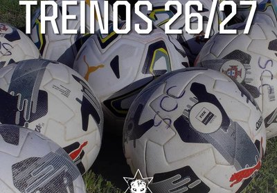HORÁRIOS TREINOS 26/27 - FORMAÇÃO SCC