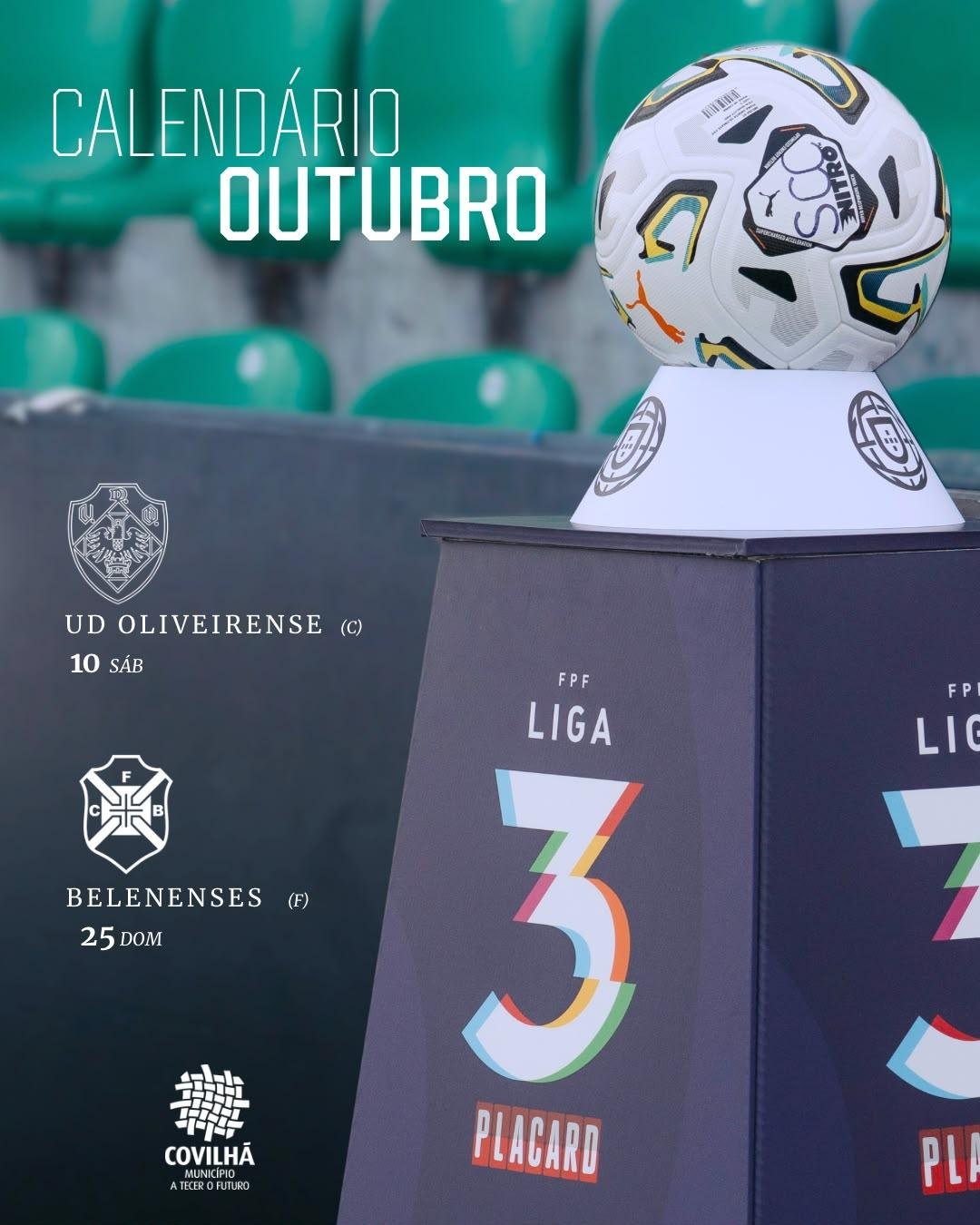 Calendário Ouubro