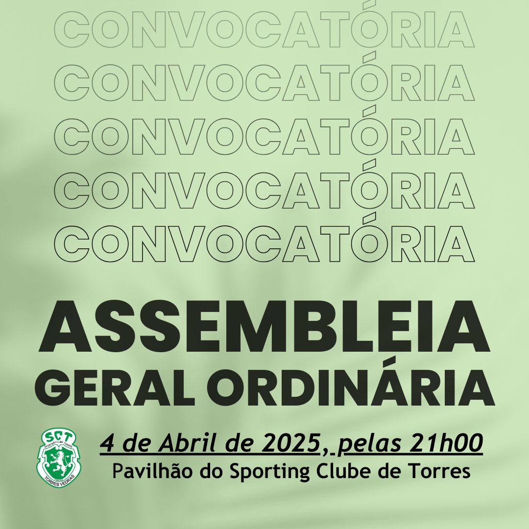 ASSEMBLEIA GERAL ORDINÁRIA