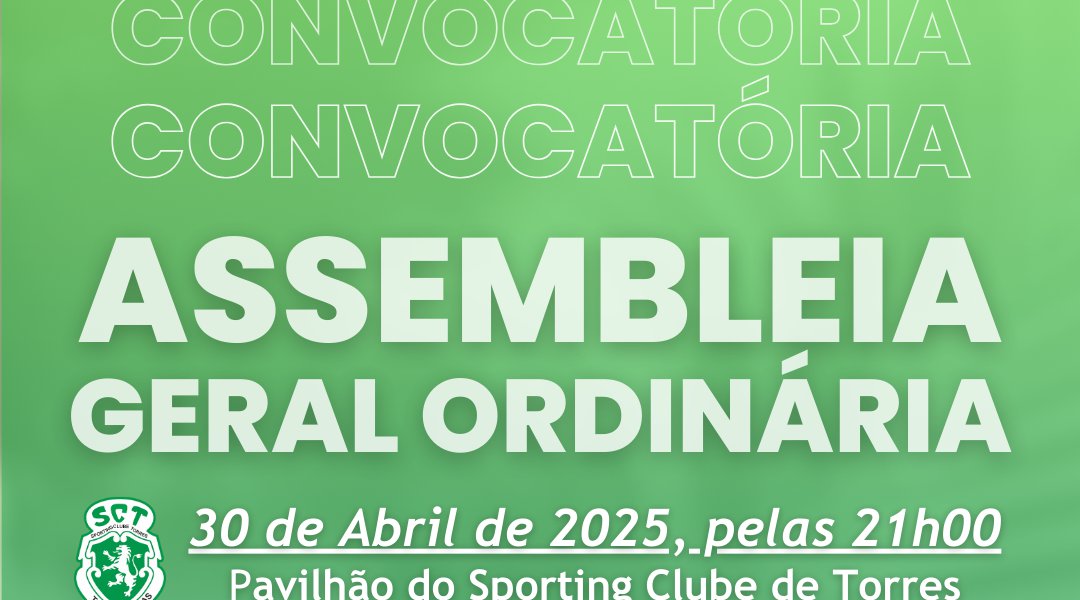ASSEMBLEIA GERAL ORDINÁRIA