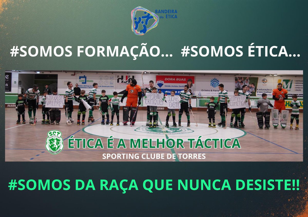 🏑 A ÉTICA É A MELHOR TÁTICA 🏑